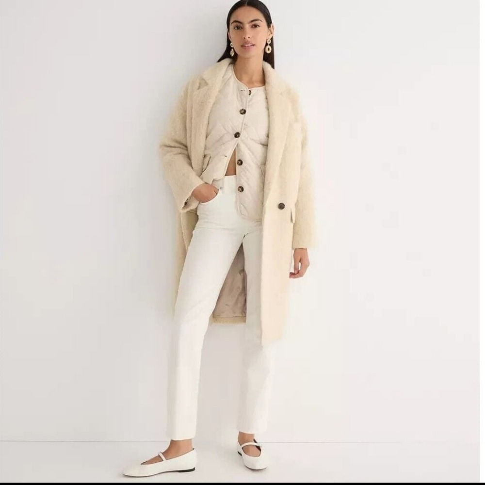 J. Crew Vintage Straight Pant Ivory Corduroy Sz 29